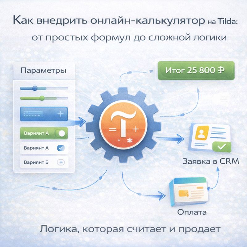 Как внедрить онлайн-калькулятор на Tilda: Полное руководство по настройке