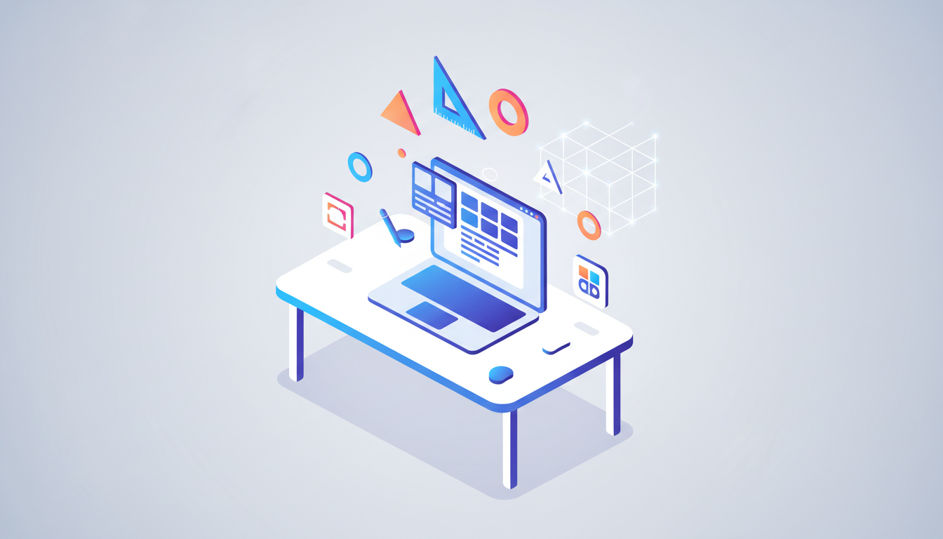 Рабочее место дизайнера с открытым Zero Block в Tilda