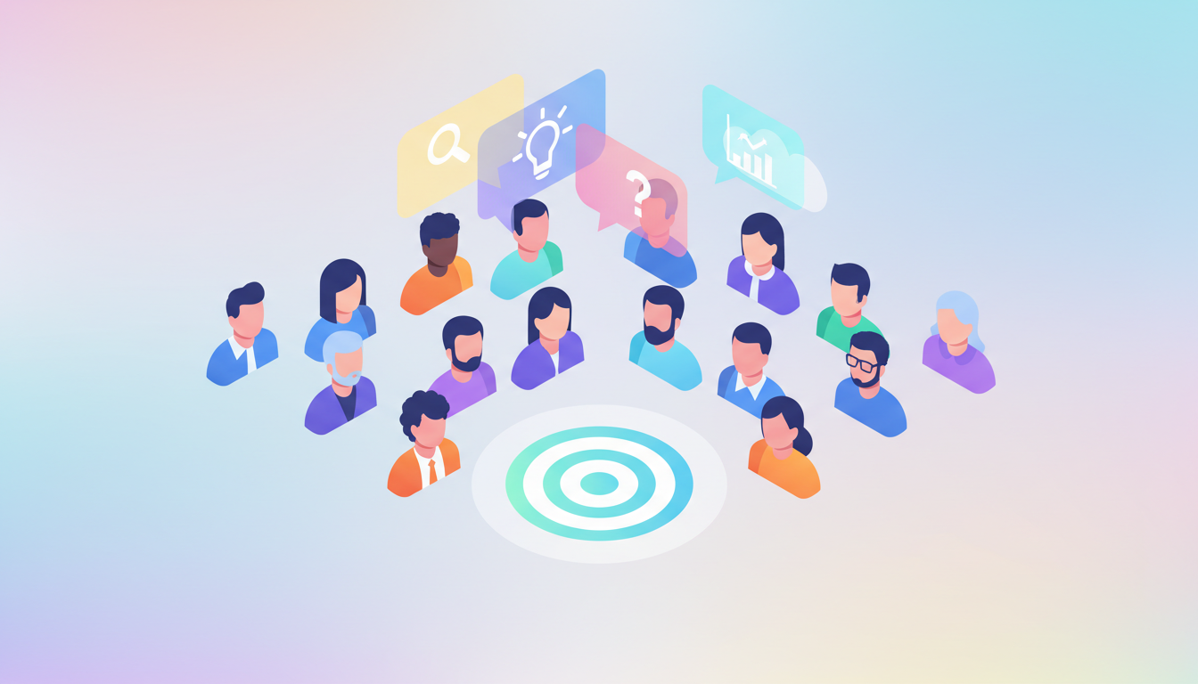 Target audience analysis and goal setting