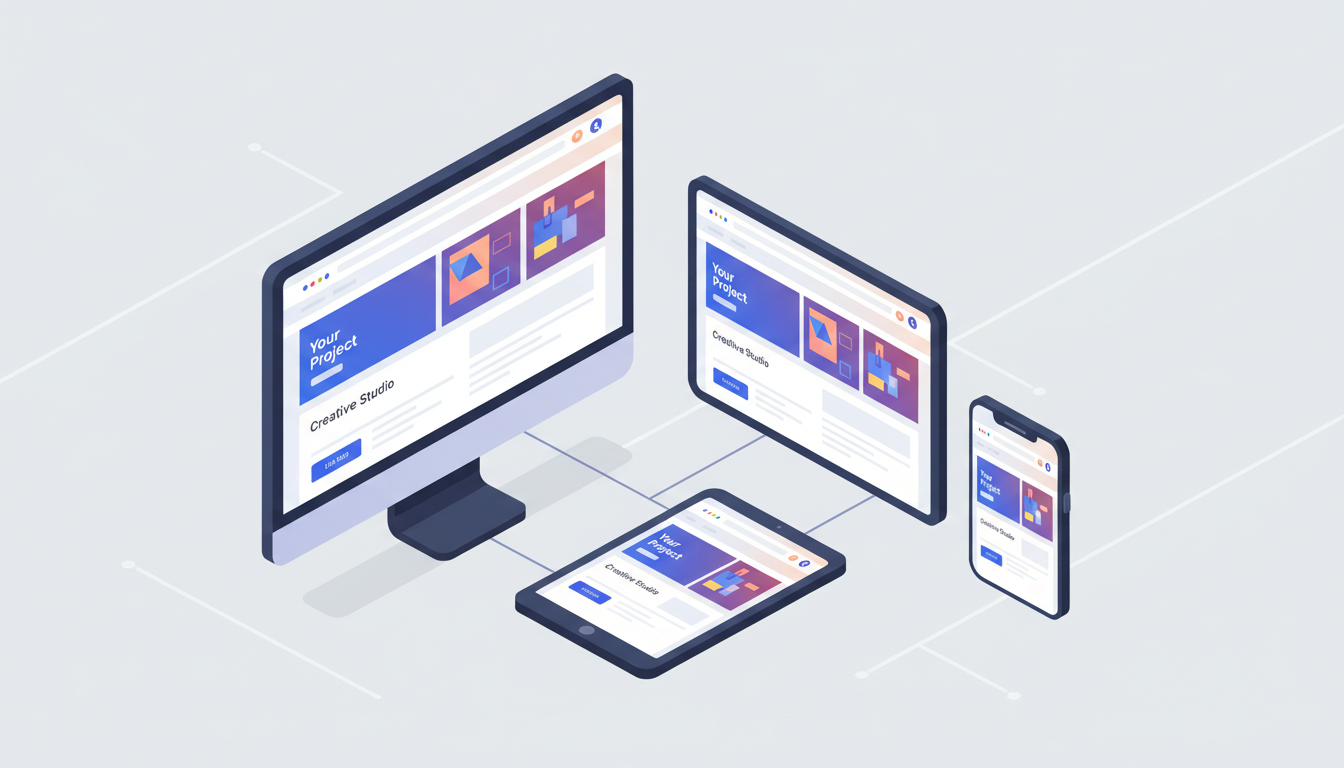 Адаптивный дизайн Zero Block на разных устройствах