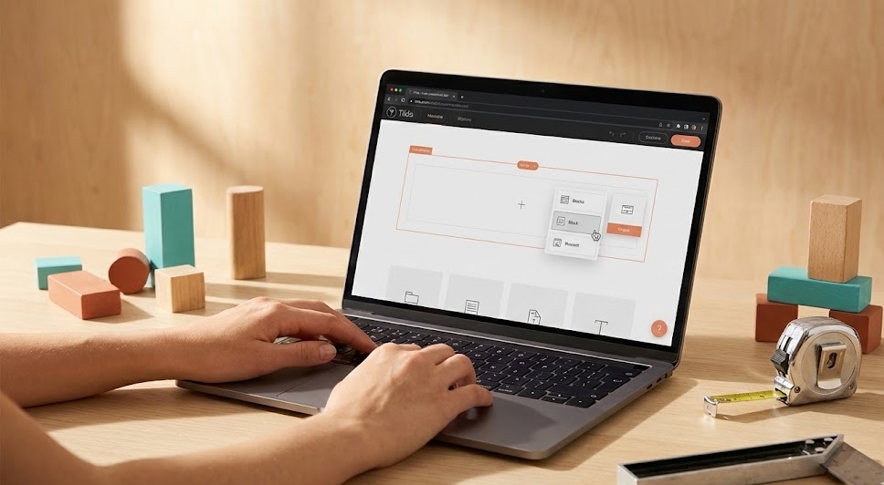 этап 3. Верстка и настройка блоков