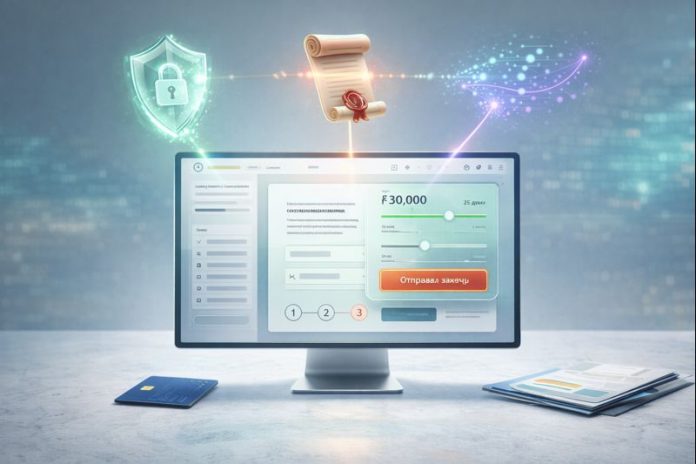 Разработка эффективной визитки на Tilda для сайта микрозаймов онлайн